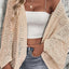 Openwork Open Front Long Sleeve Cardigan