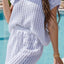 Openwork Short Sleeve Top and Shorts Cover Up Set - Korvel