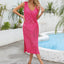 Openwork Slit V-Neck Sleeveless Cover Up - Korvel