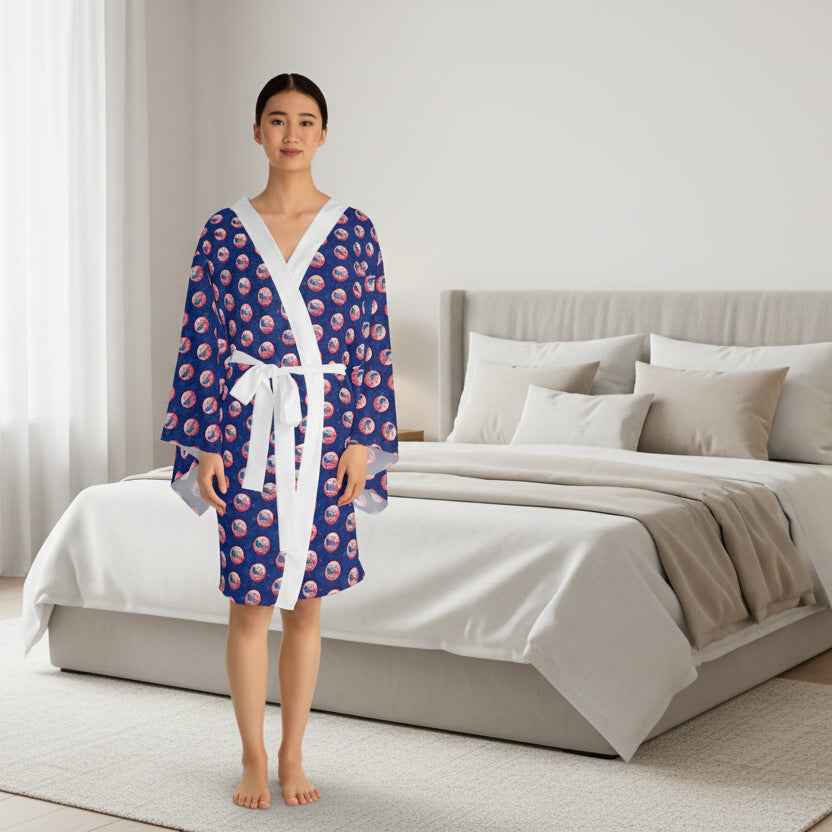 Robe Kimono Opinionated Era – Robe de Salon de Sensibilisation Politique