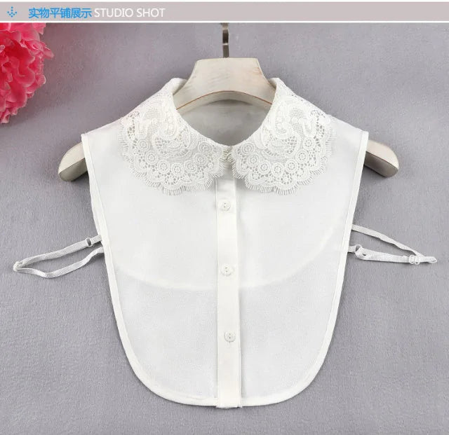 Col Claudine Détachable pour Femmes - Élevez Votre Style
