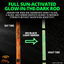 Glow-in-the-Dark Orange Dragon Fire Catfish Rod - Korvel