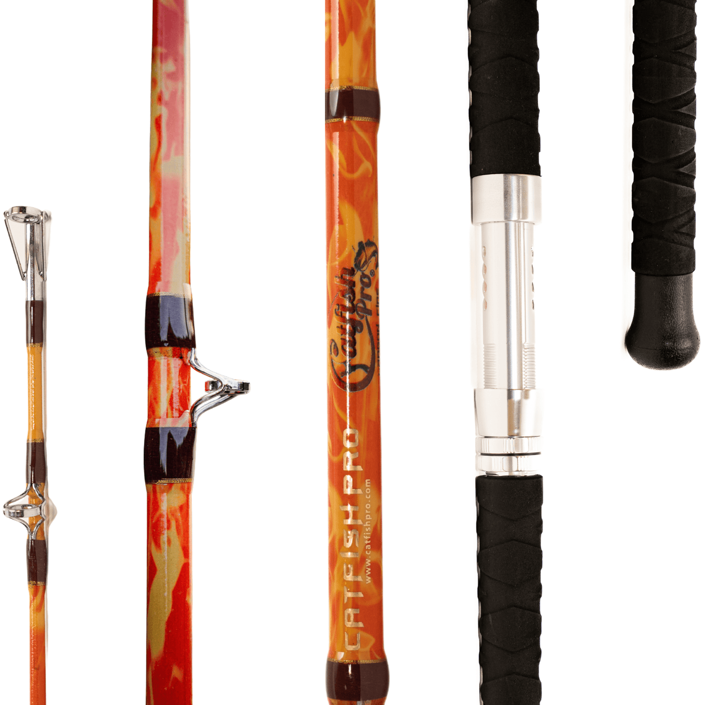 Bâton lumineux Orange Dragon Fire Spinning