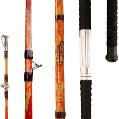 Bâton lumineux Orange Dragon Fire Spinning