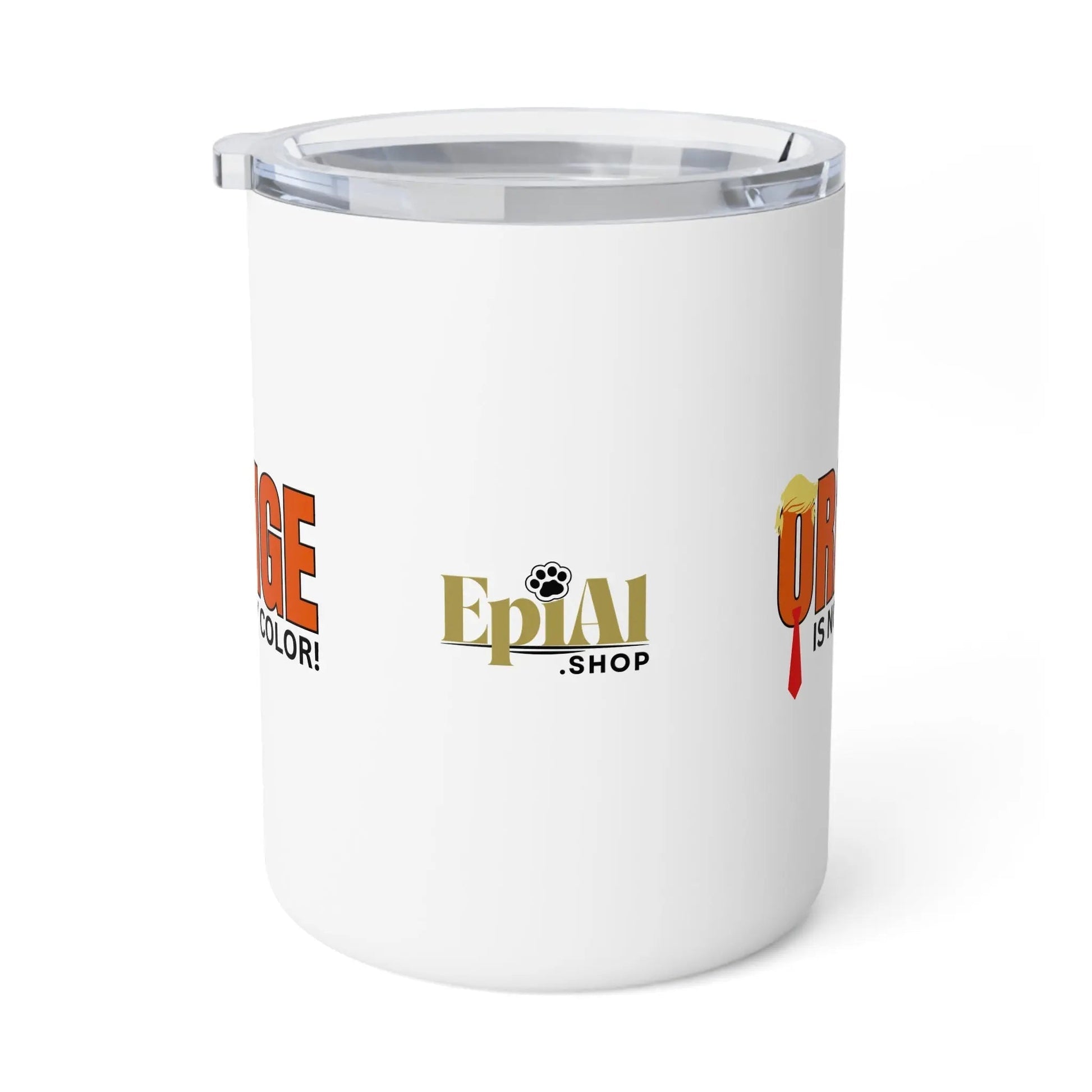 Chic Insulated Coffee Mug - 10oz in Vibrant Orange - Korvel