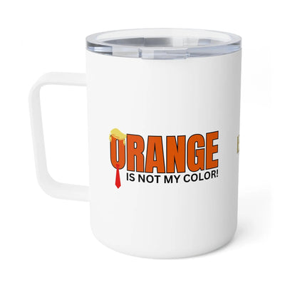 Chic Insulated Coffee Mug - 10oz in Vibrant Orange - Korvel