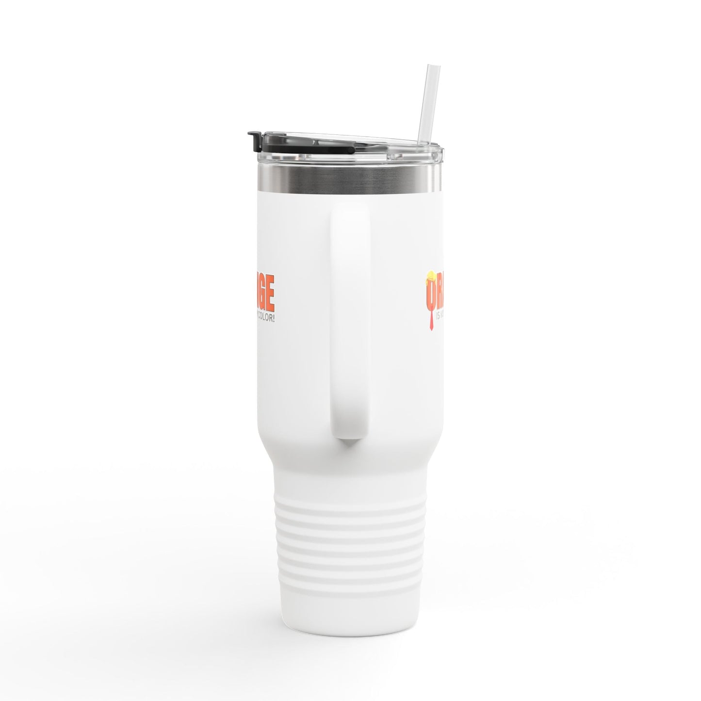Orange Is Not My Color Insulated Travel Mug – 40oz