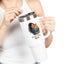 Taza de Viaje Aislada para Mamá Gato Tabby Naranja - 40oz