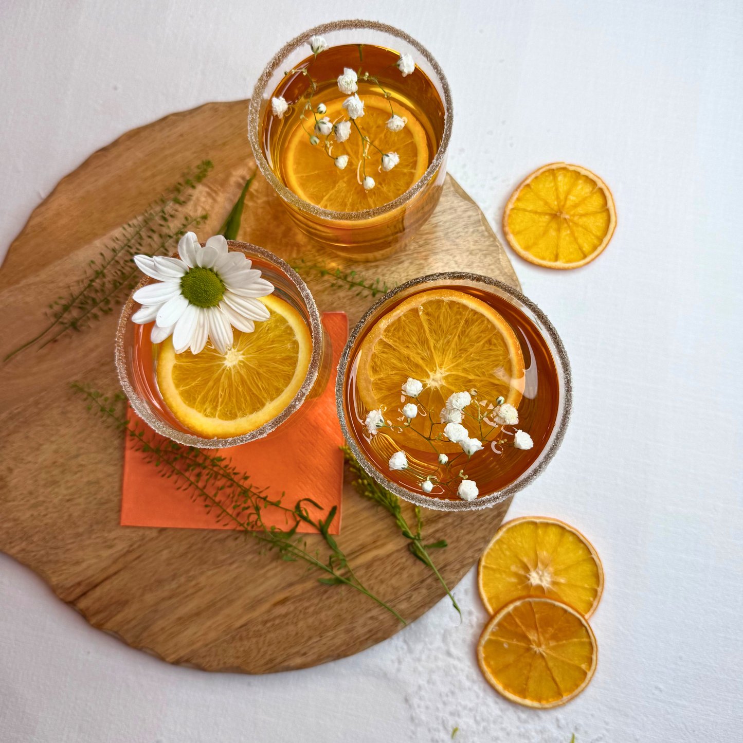Dehydrated Orange Slices for Bar & Home Decor
