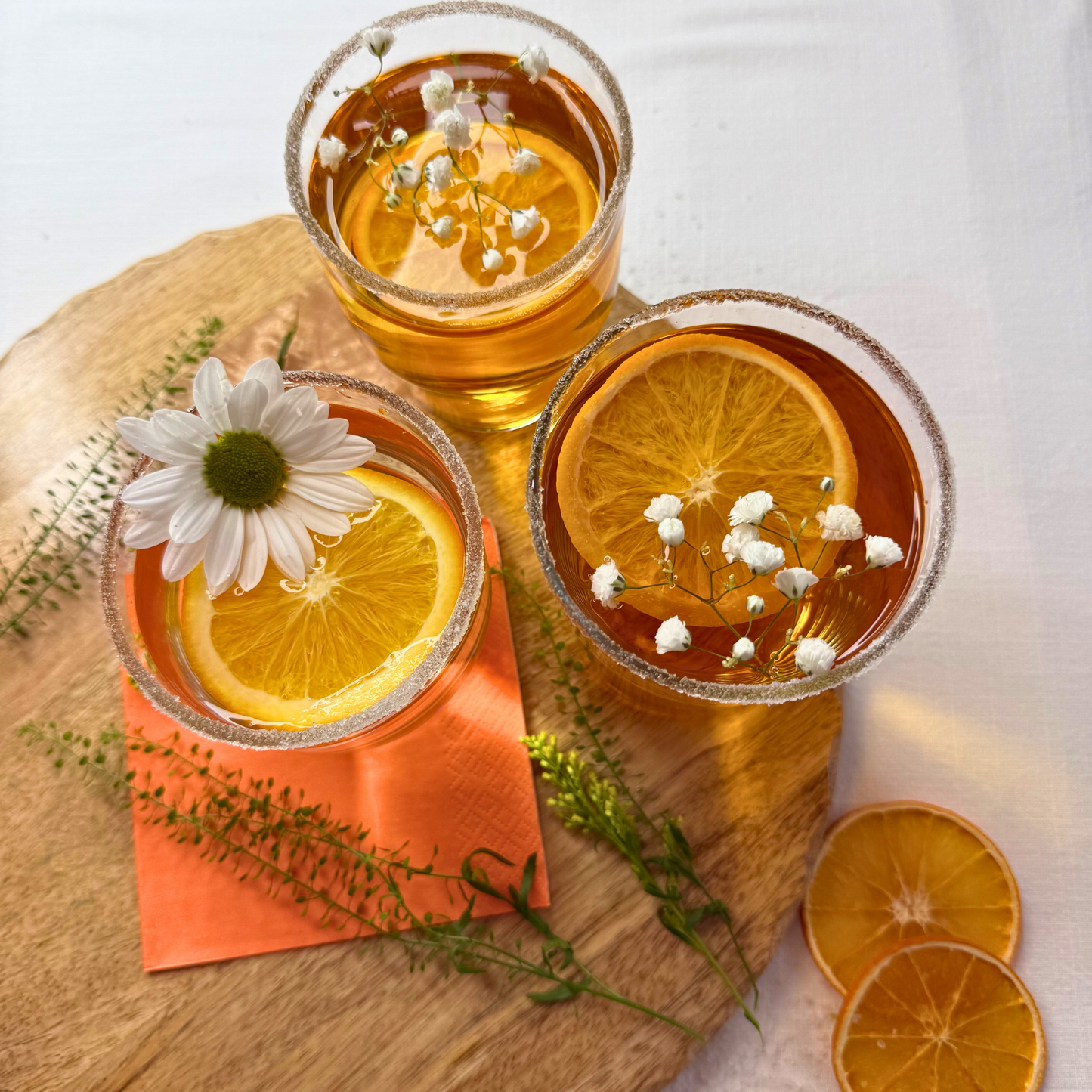 Dehydrated Orange Slices for Bar & Home Decor