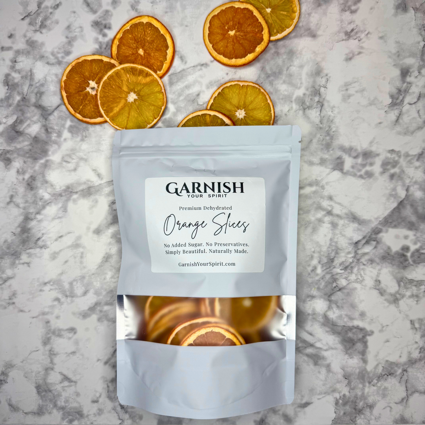 Dehydrated Orange Slices for Bar & Home Decor