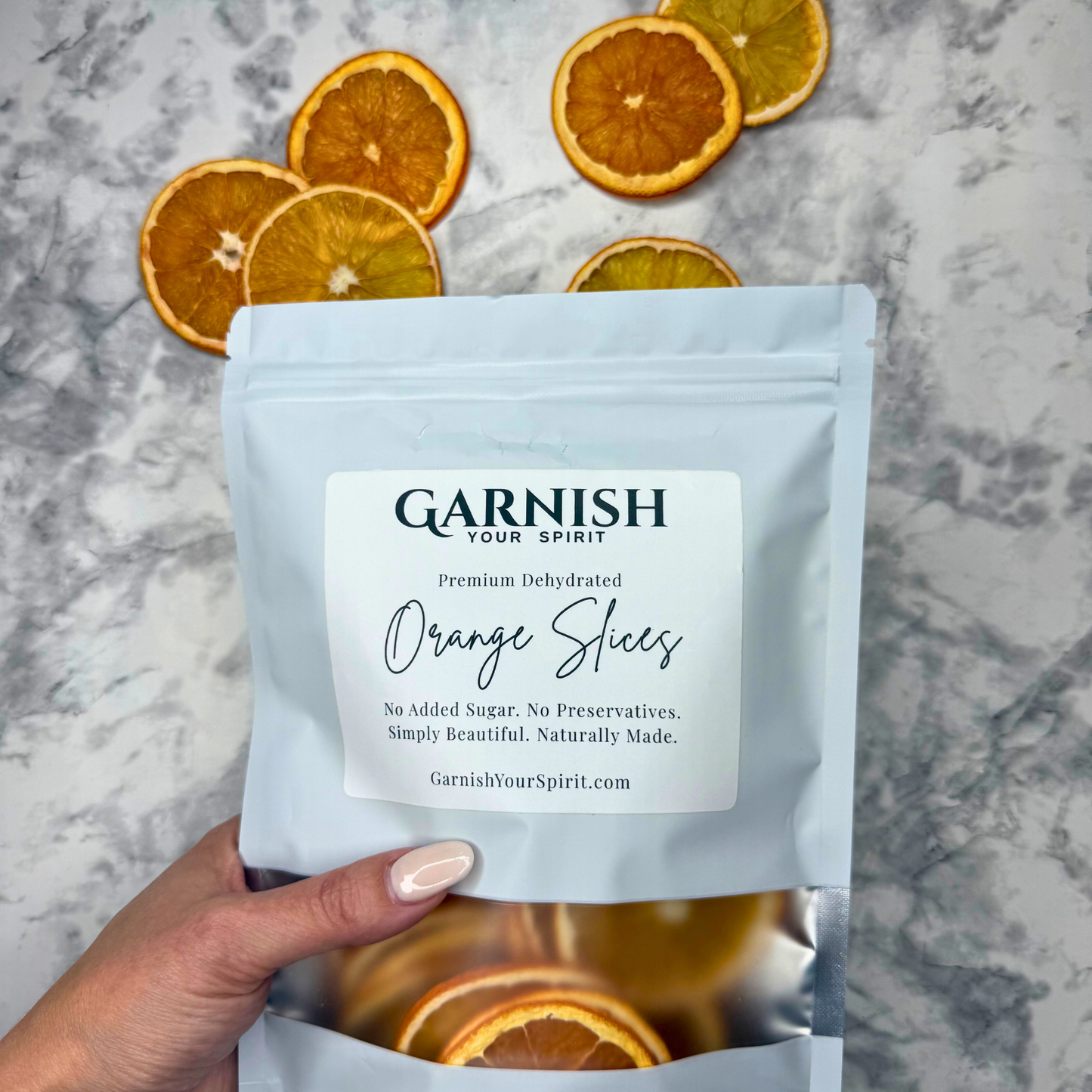 Dehydrated Orange Slices for Bar & Home Decor