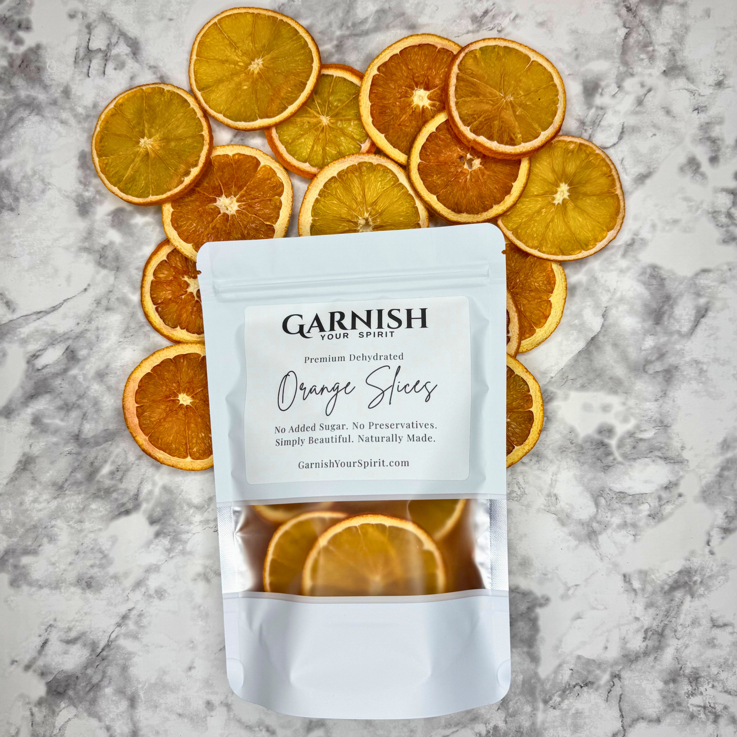 Dehydrated Orange Slices for Bar & Home Decor