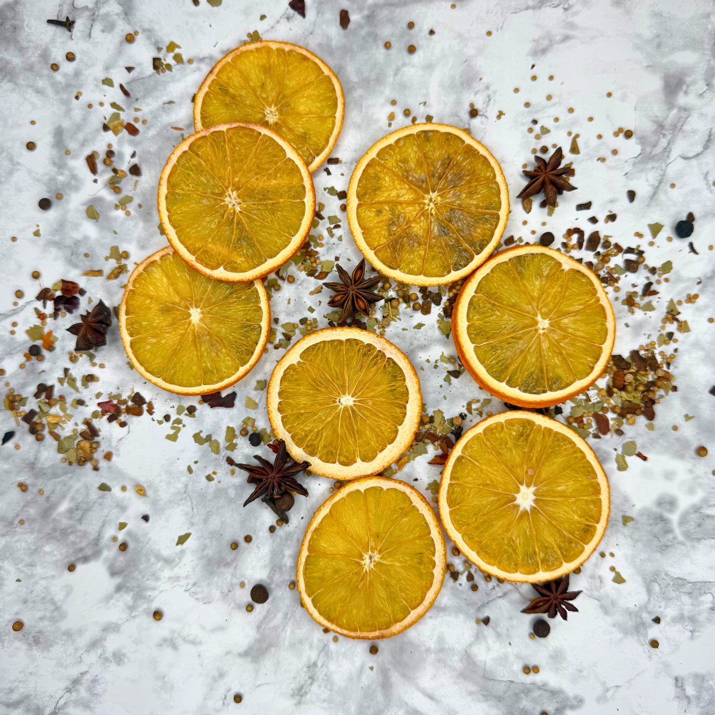 Dehydrated Orange Slices for Bar & Home Decor