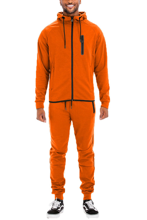 Conjunto de Sudadera Sólido Dinámico