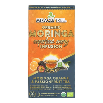 Moringa Energy Tea with Orange Passionfruit