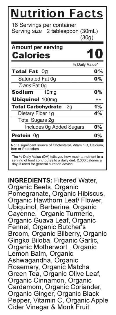Organic Heart & Circulation Support Formula