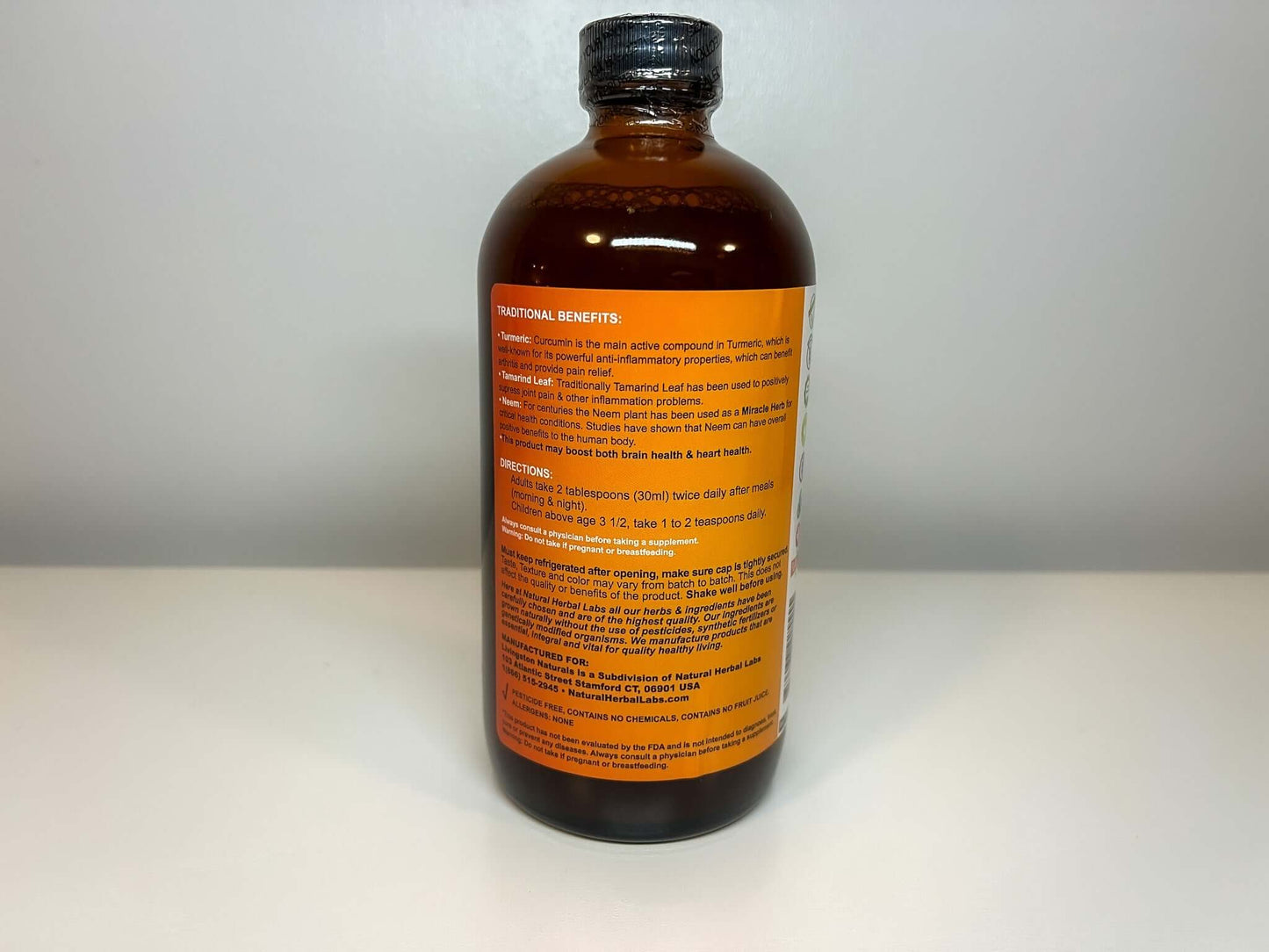 Organic Inflammation Formula by  Livingston Naturals, Natural Herbal Labs - Korvel