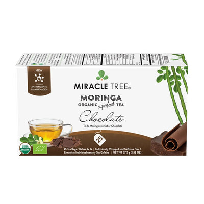 Té de Moringa Orgánico con Sabor a Chocolate