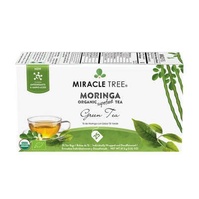 Té Verde Moringa Orgánico - Mezcla Herbal Premium