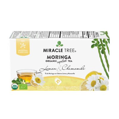 Té de Moringa Orgánico con Limón y Manzanilla