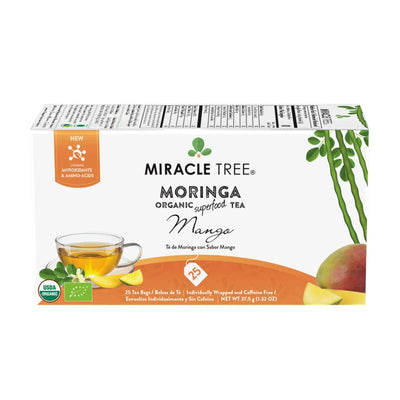 Organic Moringa Tea with Mango Flavor