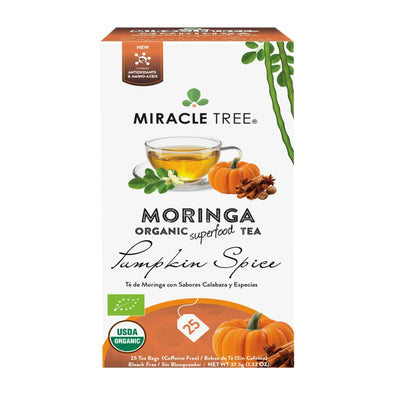 Té de Moringa Orgánico con Especias de Calabaza
