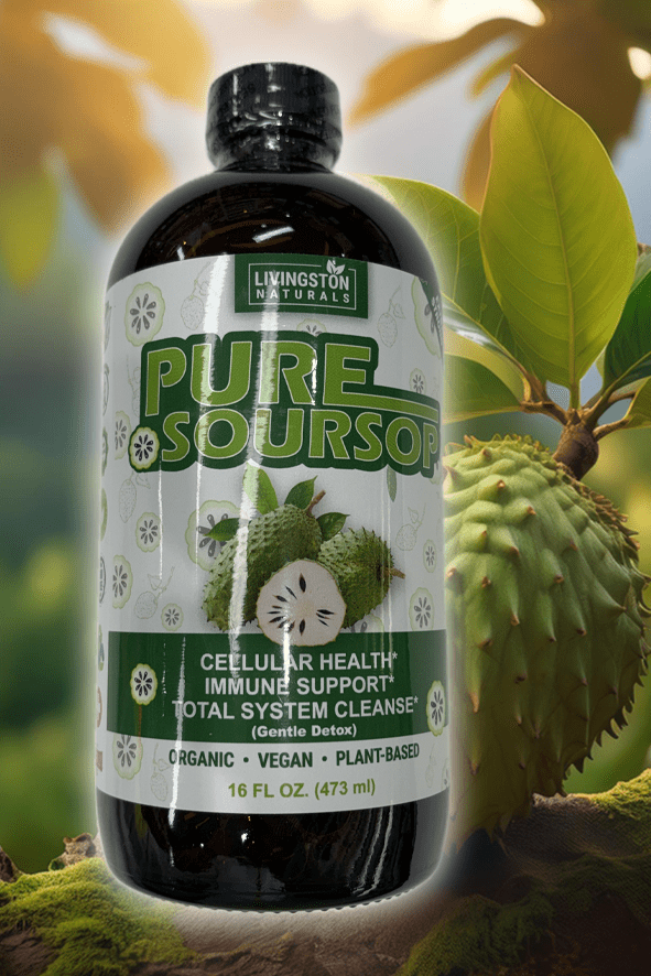 Organic Pure Soursop Blend by Livingston Naturals, Natural Herbal Labs 16 fl oz - Korvel