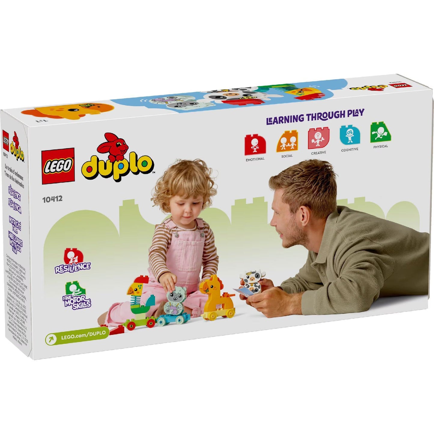 Juego de tren de animales DUPLO 19 piezas