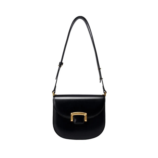Original Women Bag  New Trendy High-end Wedding Bag Shoulder Bag Commuting Handbag Retro Style Saddle Bag - Korvel