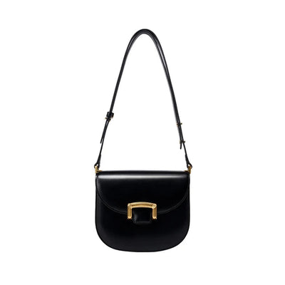 Original Women Bag  New Trendy High-end Wedding Bag Shoulder Bag Commuting Handbag Retro Style Saddle Bag - Korvel