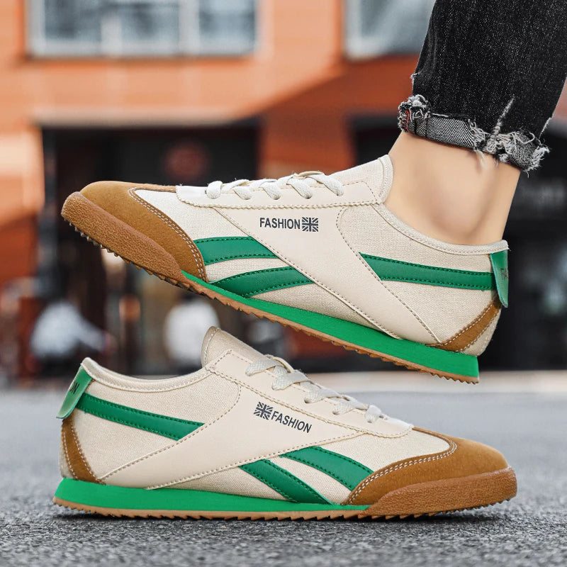 Zapatillas de Lona Amarillas Premium para Hombre - Livianas y Transpirables