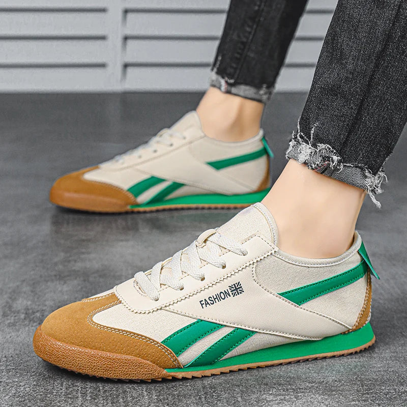 Zapatillas de Lona Amarillas Premium para Hombre - Livianas y Transpirables