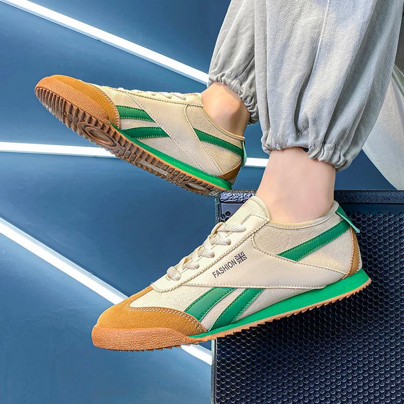 Zapatillas de Lona Amarillas Premium para Hombre - Livianas y Transpirables
