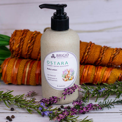 Ostara Herbal Infusion Body Lotion - Heather, Rosemary & Black Pepper - Korvel