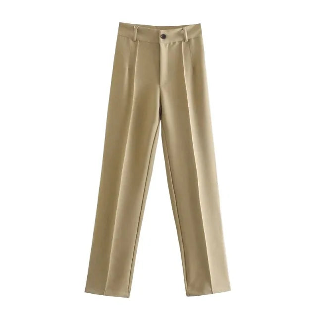 Pantalons Droits de Bureau Premium