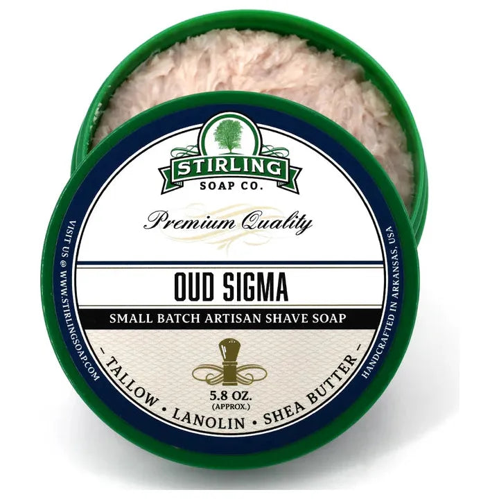 Colección de Afeitado Oud Sigma de Stirling Soap Co.