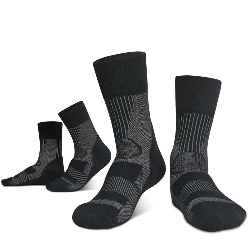 Outdoor Merino wool socks looped breathable midsole hiking socks sports socks - Korvel