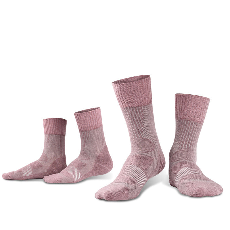 Outdoor Merino wool socks looped breathable midsole hiking socks sports socks - Korvel