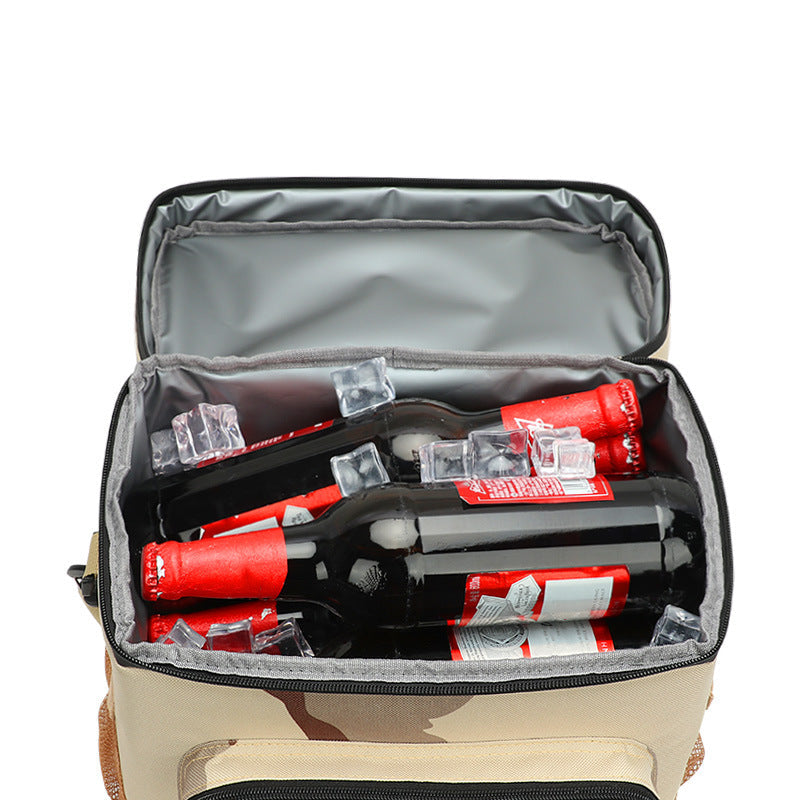 Premium Waterproof Camouflage Lunch Bag - Portable & Insulated