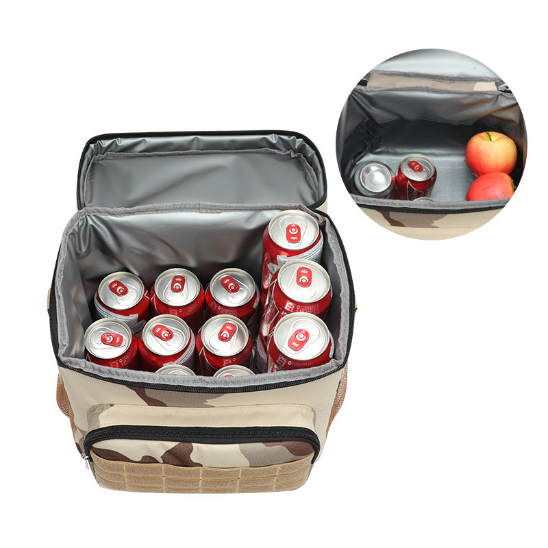 Premium Waterproof Camouflage Lunch Bag - Portable & Insulated