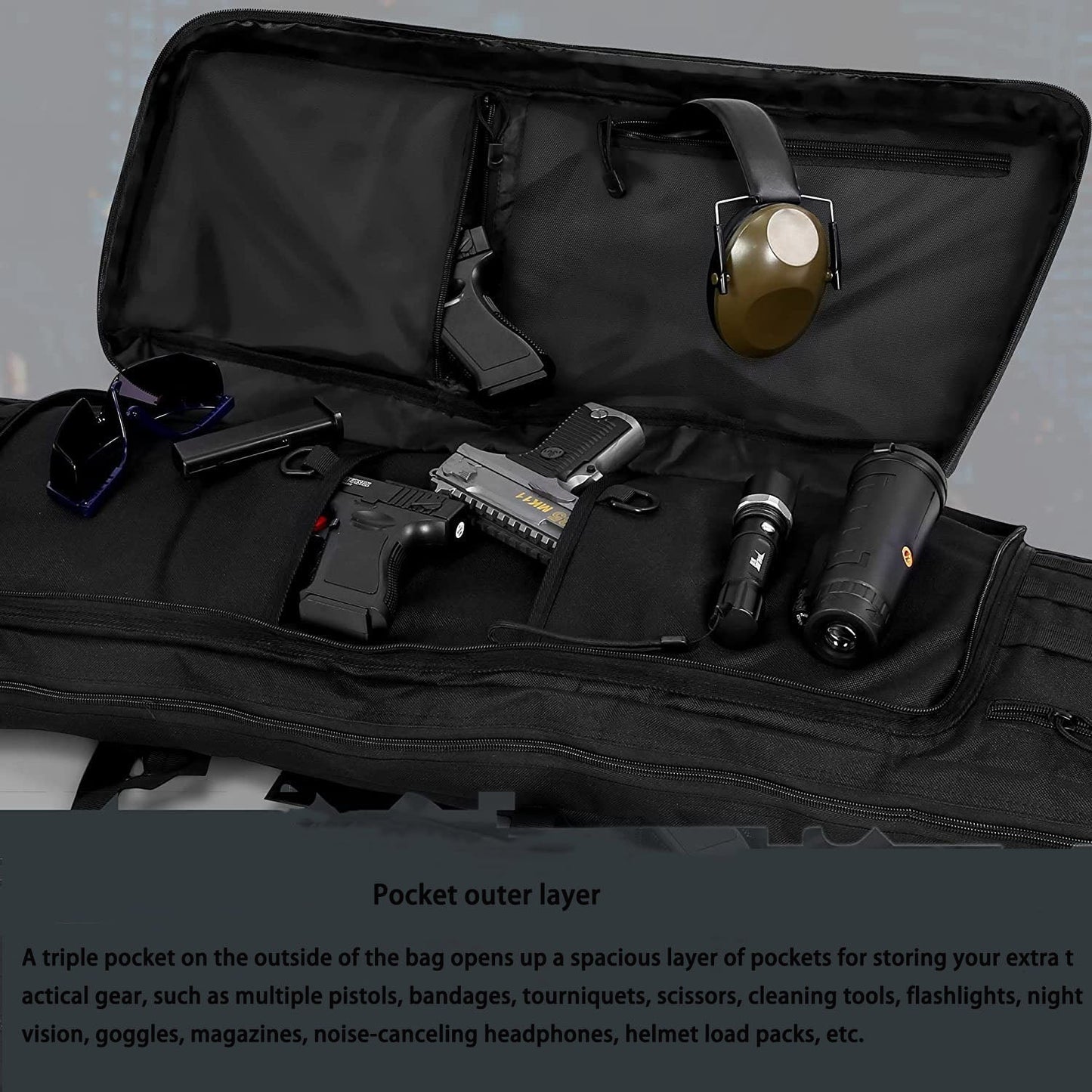 Bolsa de Pesca Táctica Multifuncional para Aventuras al Aire Libre
