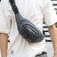 Outdoor Waist Bag Waterproof Waist Bum Bag Running Jogging Belt Pouch Zip Fanny Pack  Mobile Phone Bag Oxford Cloth Chest Bag - Korvel