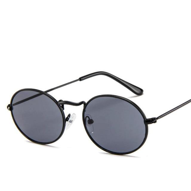 Trendy Oval Sunglasses - Vintage Style for Men & Women - Korvel