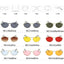 Trendy Oval Sunglasses - Vintage Style for Men & Women - Korvel