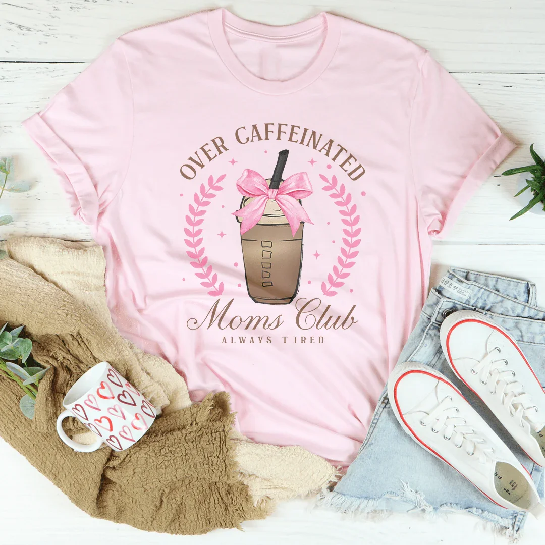 Camiseta con exceso de cafeína