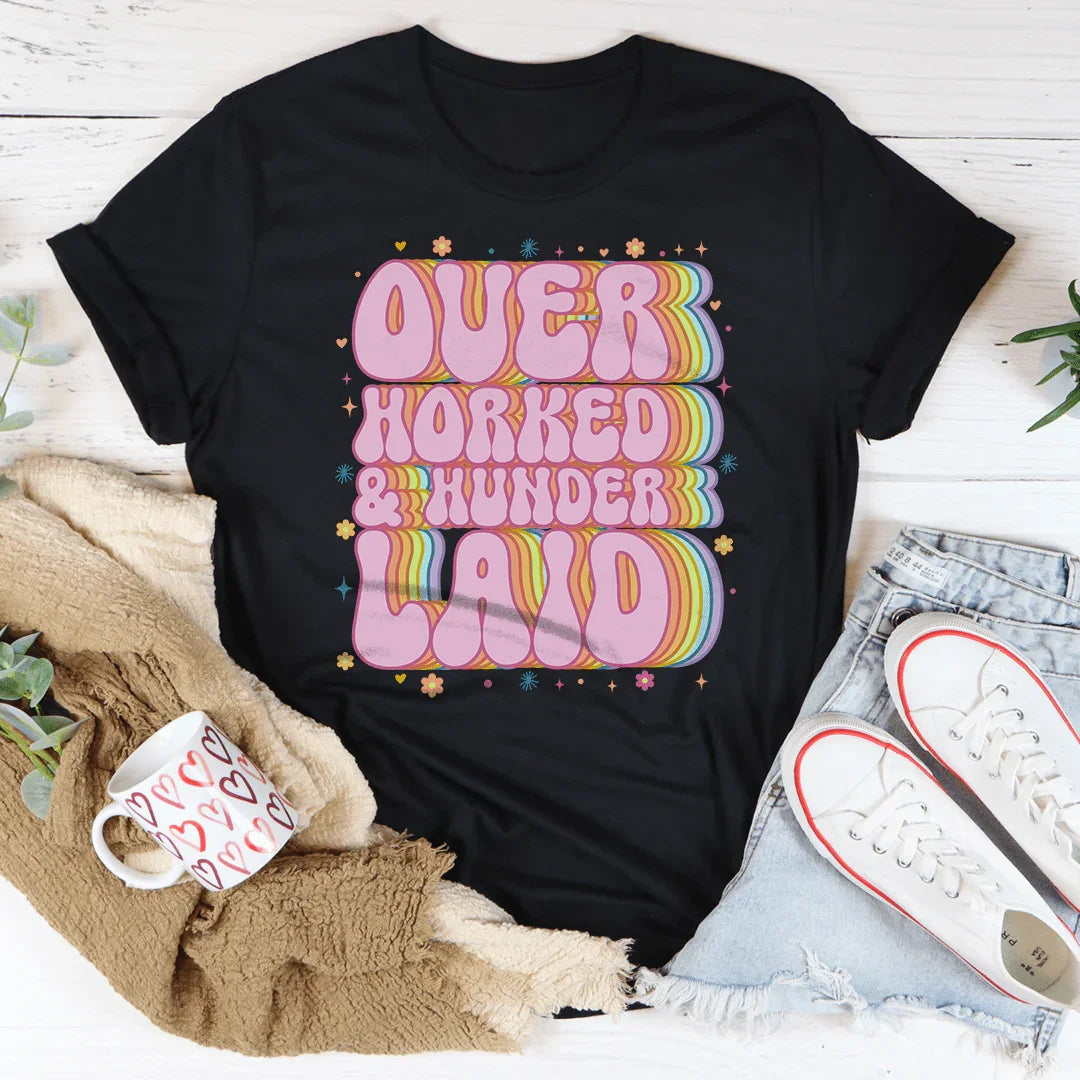 Camiseta con exceso de trabajo y falta de tejido