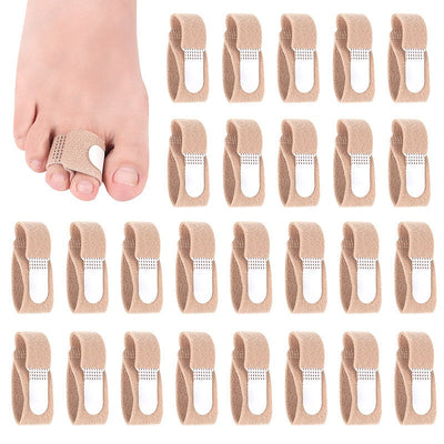 Overlapping Toe Straps For Correction And Fixation Of Claw Shaped Toe Bending In Adults And Children With Finger Joint Straps - Korvel