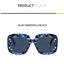 Oversized Leopard Designer Sunglasses for Men & Women