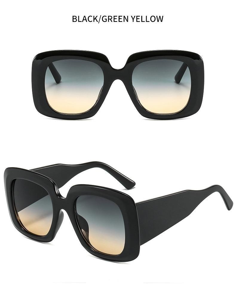 Oversized Leopard Designer Sunglasses for Men & Women